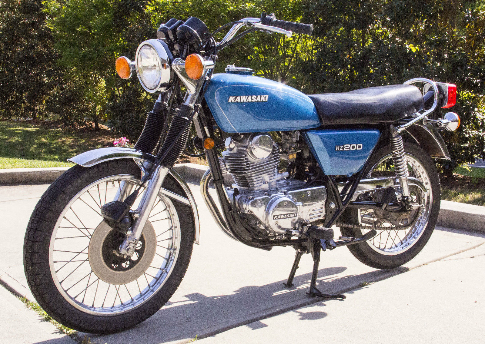 Restored Kawasaki 1977 Photographs at Restored |Bikes Restored
