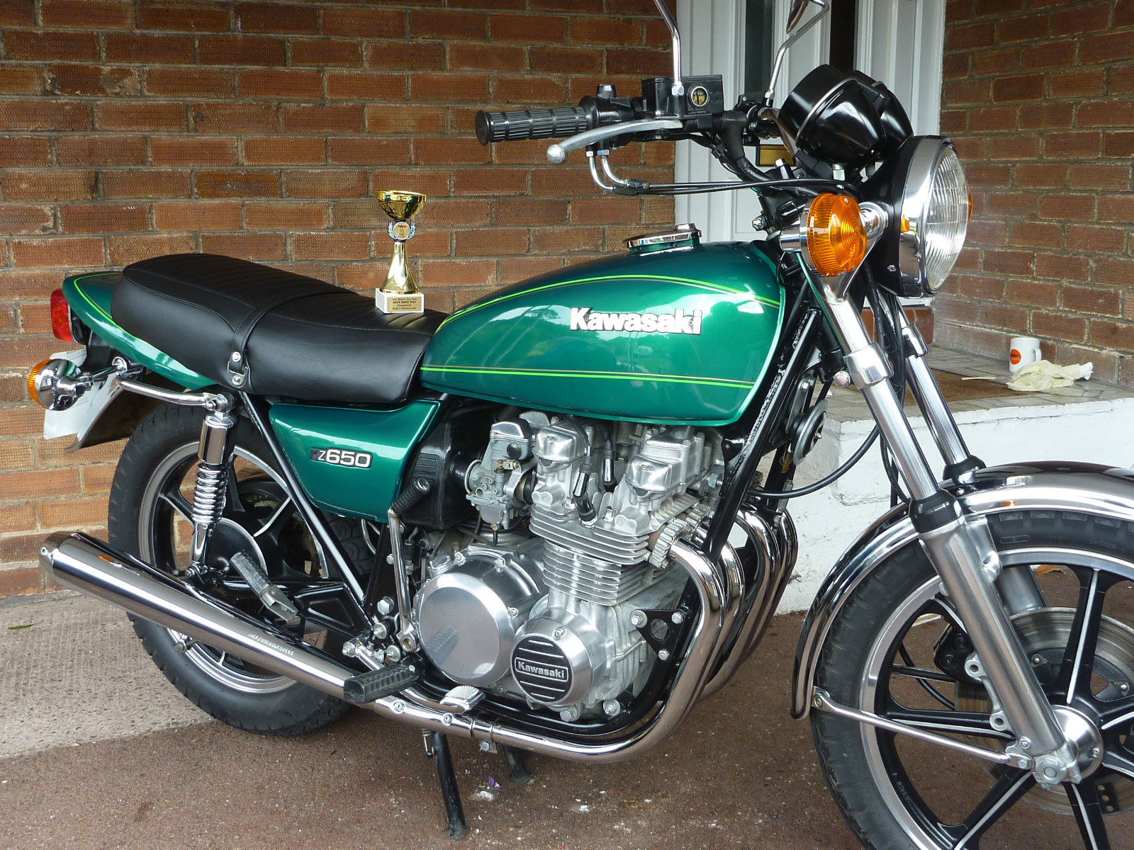 Restored Kawasaki Z650 1980 Photographs at Classic Bikes Restored |Bikes Restored