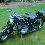 BMW R51/3 - 1951 - Motor, Frame and Gas Tank.