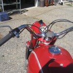 BMW R60 - 1969 - Handlebars, Cables, Mirrors and Steering Damper.