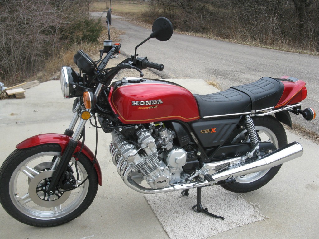 1979 Honda cbx restoration