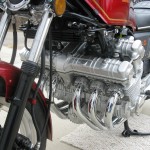Honda CBX1000 - 1979 - Engine Detail, Super Sport, Six Cylinder, 24 Valve and 6 Carburettors
