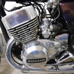 Kawasaki H2C - 1975 - Engine Detail, Carburettor, Engine Case and Cylinder.