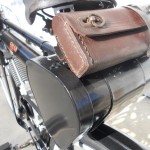 Shaw Motorcycle - 1913 - Seat, Saddle and Tool Bag.