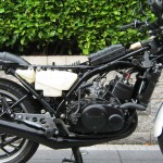 Yamaha RD350LC - 1983 - Stripped, Oil Tank, Engine Detail, Footrests, Monoshock and Frame.