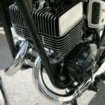 Yamaha RD250B - 1975 - Cylinder Heads and Exhausts.