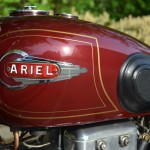 Ariel Square Four - 1952 - Ariel Tank Badge and Fuel Tank.