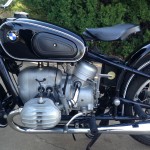 BMW R60/2 - 1967 - Motor and Transmission, BMW Badge, Seat and Frame.