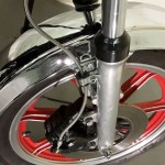 Yamaha RD400F - 1979 - Front Forks, Front Wheel and Brake.