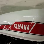 Yamaha RD400F - 1979 - Gas Tank, Yamaha Red Decal.