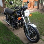 Yamaha XS1100 - 1980 - Front Forks, Front Wheel and Headlight.
