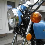 Honda CB360 - 1979 - Headlight, Flasher, Reflector, Clocks and Forks.