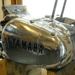 Yamaha 360 RT3 - 1973 - Rebuilt Engine Crankcases.