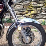 Kawasaki Z1 - 1975 - Front Fender, Front Wheel and Forks,