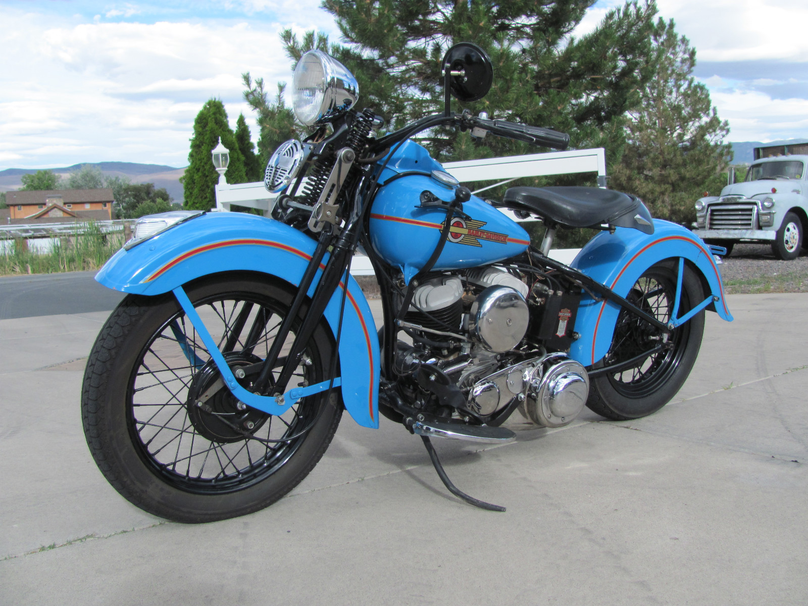 Harley Davidson WL45 Flathead - 1938