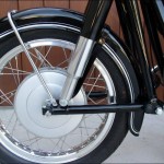 BMW R60/2 - 1962 - Front Hub, Front Wheel, Front Suspension Unit, Mudguard and Stays.