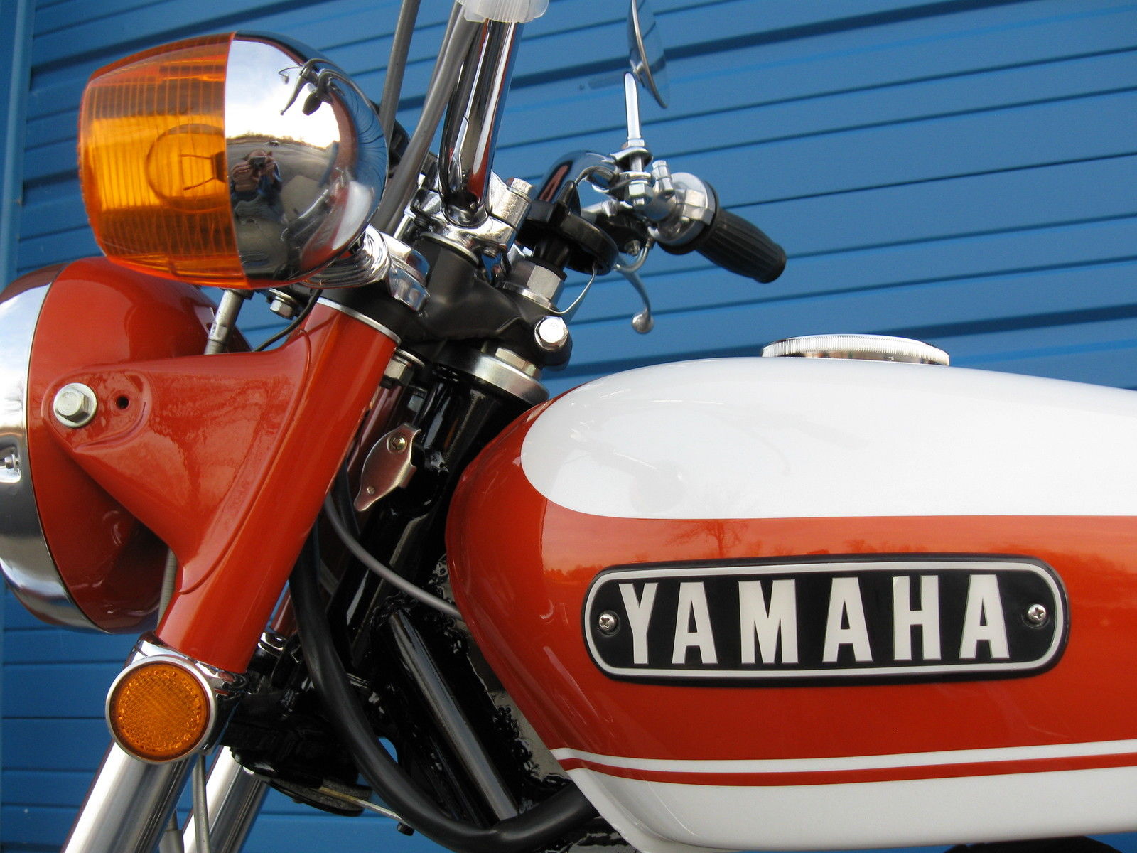 Restored Yamaha R5 350 - 1971 Photographs at Classic Bikes Restored ...