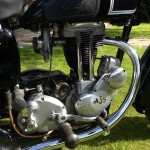 AJS 16MS - 1957 - Engine, Gearbox, Carburettor and Gear Lever.