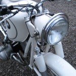 BMW R69S - 1966 - Headlight, Front Suspension and Mudguard.