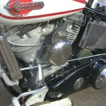 Harley-Davidson Panhead - 1960 - Gear Linkage, Horn, Motor, Heads and Transmission.