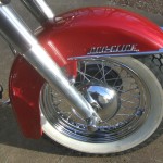 Harley-Davidson Panhead - 1960 - Front Forks, Front Wheel, Front Fender and Hub.
