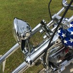 Harley-Davison Easy Rider Replica - 1956 - Headlight, Forks and Cables.