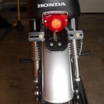 Honda Super 90 - 1965 - Rear Fender and Tail Light.