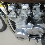 Kawasaki KZ900 - 1976 - Engine Detail, Alternator Cover, Starter Motor Cover and Header.