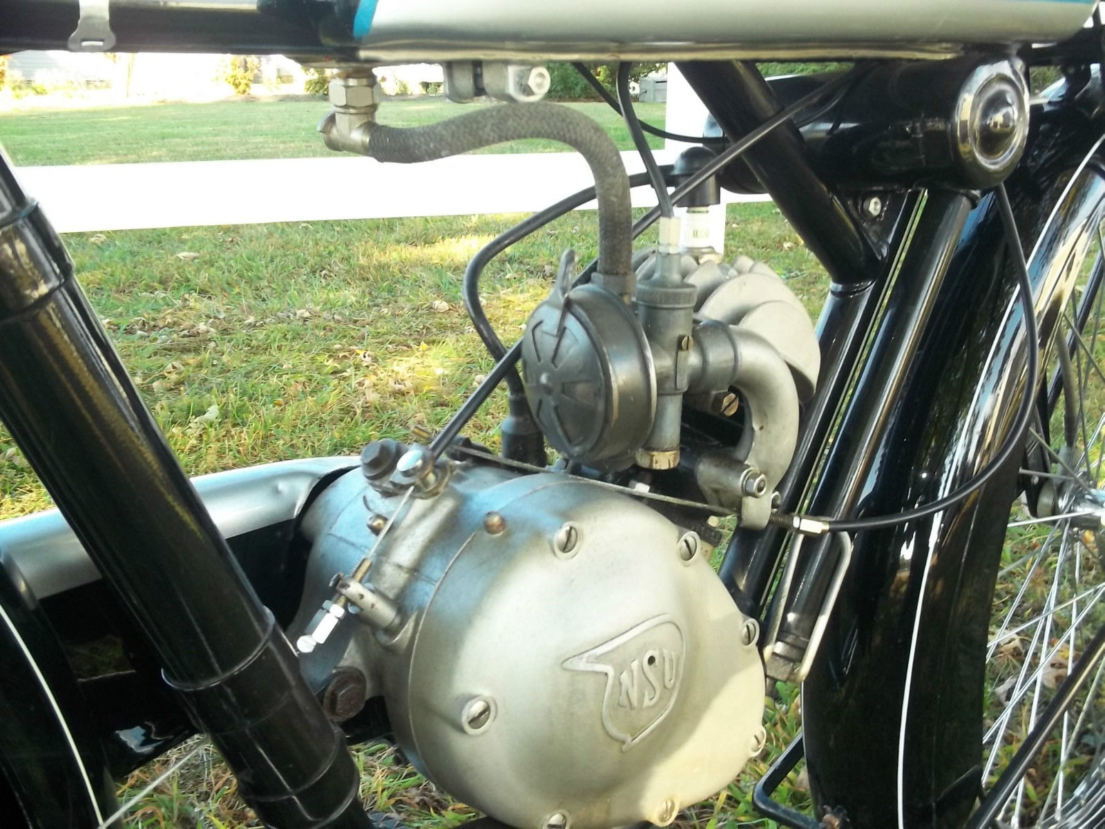 NSU Quick - 1936 - Engine and Carburettor.