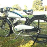 NSU Quick - 1936 - Engine, Exhaust and Seat.
