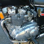 Triumph Trident T140V - 1973 - Engine, Carbs, Cylinder Head and Headers.