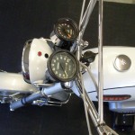 Yamaha DT1 250 - 1968 - Handlebars, Clocks, Speedo, Tacho and Headlight.