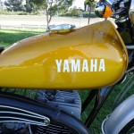 Yamaha DT250 - 1972 - Petrol Tank, Exhaust Shield and Gas Cap
