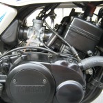 Yamaha RD350LC - 1983 - Carburettor, Cylinder, Cables and Engine.