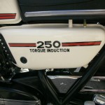 Yamaha RD250B - 1975 - Side Panel "Torque Induction"