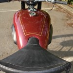 Ariel Square Four - 1952 - Seat, Gas Tank and Petrol Cap.