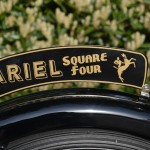 Ariel Square Four - 1952 - Square Four Number Plate.