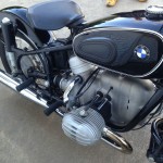 BMW R60/2 - 1967 - Fuel Tank, Seat and Cylinder Head.