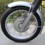 BMW R75/5 - 1971 - Front Wheel, Front Hub and Fender.