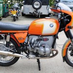 BMW R90S - 1976 - Right Side View, Gas Tank Fenders, Motor and Transmission.