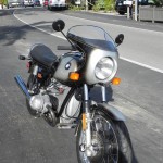BMW R90S - 1976 - Nose Fairing, Front Fender, Front Engine Cover, Forks and Indicators.