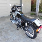 BMW R90S - 1976 - Gas Tank, Saddle, and Mirrors.
