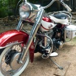 Harley-Davidson Duo Glide - 1960 - Front End, Forks, Wheel, Front Brake and New Spokes.