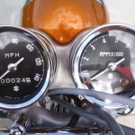 Suzuki Cobra - 1968 - Grey Cables, Speedo and Tacho, Clocks and Headlight Bucket.