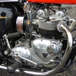 Triumph Daytona - 1973 - Engine Detail, Motor and Transmission, Timing Cover, Kick Start, Gearbox and Gear Change.