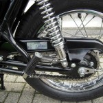 Honda CB360 - 1979 - Chain Guard Decal, Chain Adjusters, Swing Arm and Footrest.