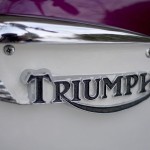 Triumph Bonneville - 1967 - Original 1967 Triumph Tank Badge.