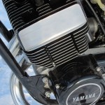 Yamaha RD250 - 1974 - Engine and Gearbox, Frame Mount, Cylinder Head and Barrels.