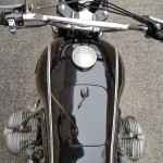 BMW R69S - 1963 - Gas Tank, Handlebars, Boxer Engine, Gas Cap and Leads.