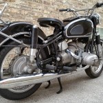 BMW R69S - 1963 - Rear Shock, Shaft Drive, Silencer and Frame.